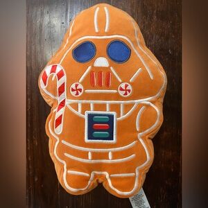 Disney Parks Darth Vader Holiday Cookie Plush 12” Star Wars Gingerbread Scented